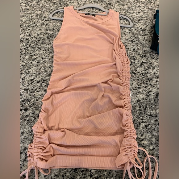 Bodycon ruched mini dress - Picture 3 of 3